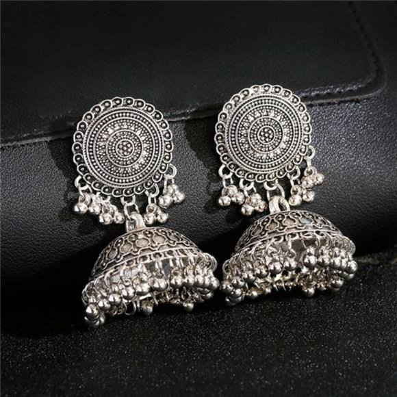 Indian Jewelry  Earrings Piercing Vintage - Picture 3 of 6